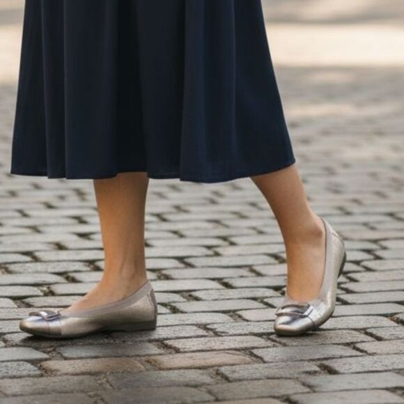 New Ak Anne Klein iflex Flat Shoes - Picture 6 of 10